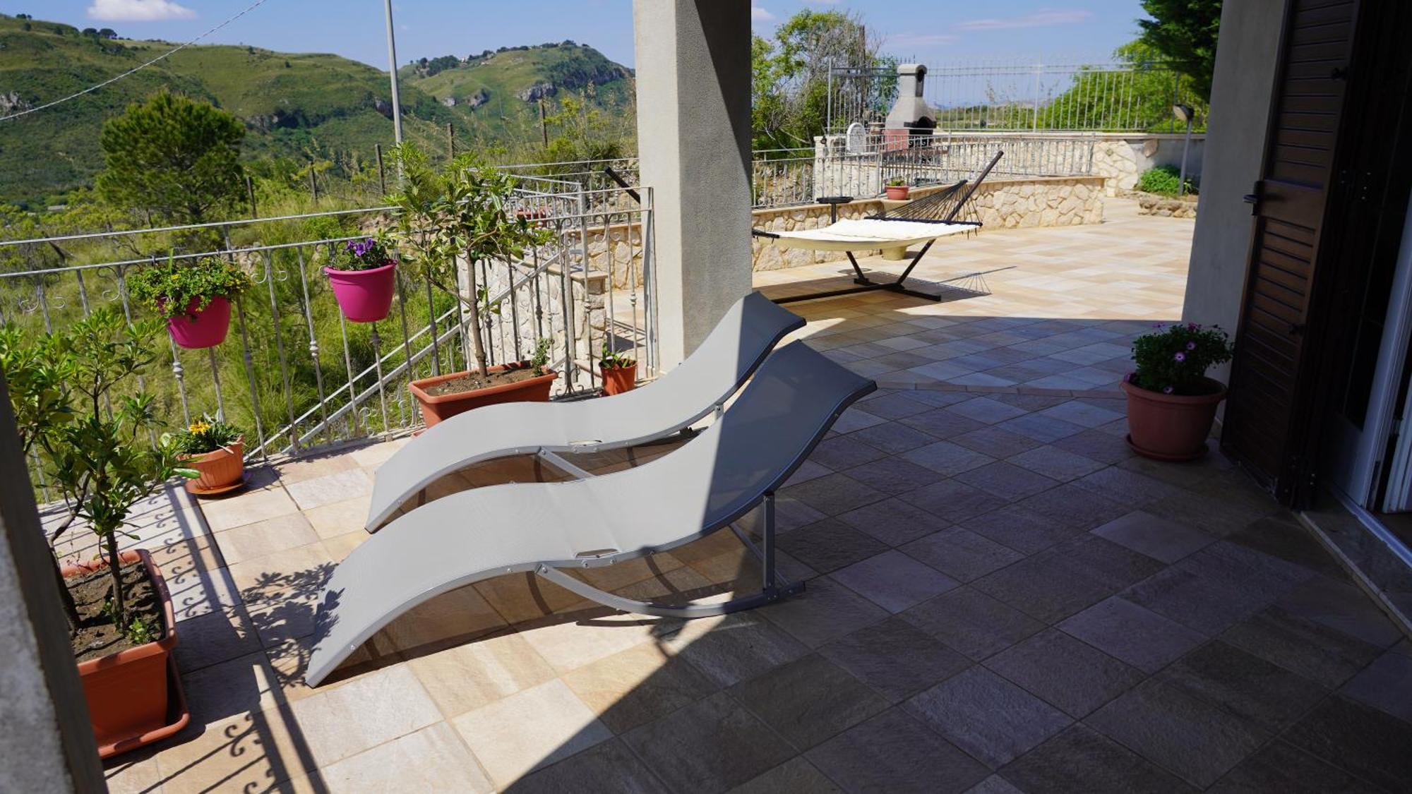 Enna Villa Del Sole E Delle Stelle Eksteriør bilde